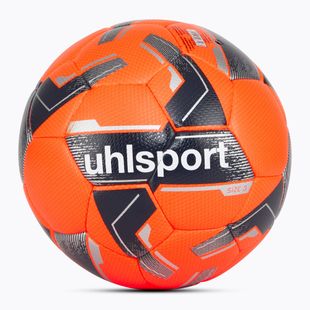 Football uhlsport 290 Ultra Lite Addglue fluo orange/marine/silber size 3