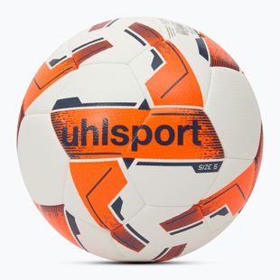 Football uhlsport 290 Ultra Lite Addglue white/fluo orange/navy size 5