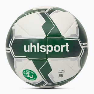 Football uhlsport Attack Addglue For The Planet white/dark green/silver size 4
