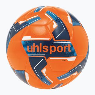 Football uhlsport Team fluo orange/navy/white size 5