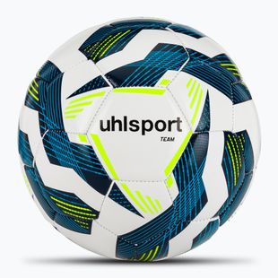Football uhlsport Team white/navy/fluo yellow size 4
