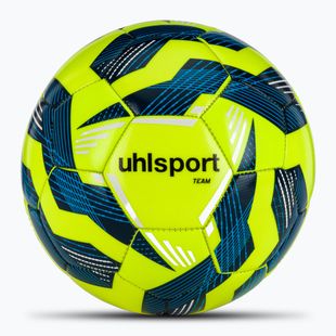 Football uhlsport Team fluo yellow/navy/white size 4