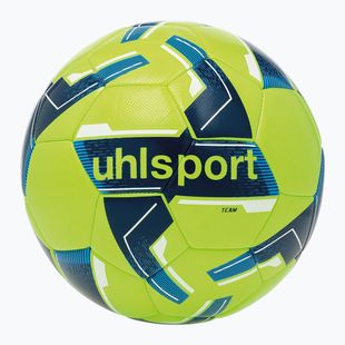 Football uhlsport Team fluo yellow/navy/white size 4
