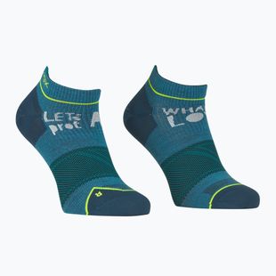 Men's ORTOVOX Alpine Light Low mountain blue socks