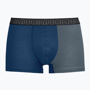 Men's ORTOVOX 150 Essential Briefs deep ocean thermal boxers
