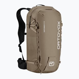 Women's ski touring backpack ORTOVOX Switchback 25 l S dark linen