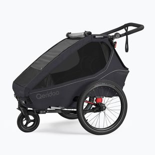 Bike trailer Qeridoo Kidgoo 2 phantom grey