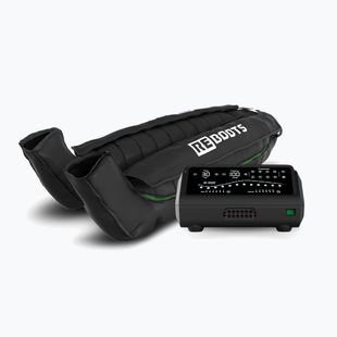 Lymphatic drainage leg sleeves REBOOTS One Pro Recovery Pants 2.0 2025 Edition black/white/green