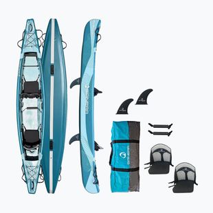 SPINERA Molveno 430 teal/white/grey 2-person inflatable kayak