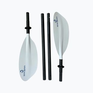 4-piece kayak paddle SPINERA Kayak Basic Alu 4D white