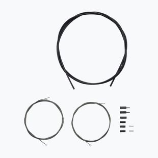 Gear cable and housing set Shimano Y60198010 Optislick black