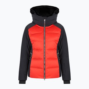 Women's ski jacket Descente Mary electric red/black