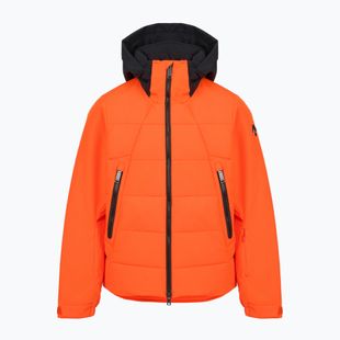 Children's ski jacket Descente Puff mandarin orange