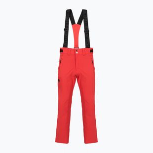 Men's ski trousers Descente Swiss electric red