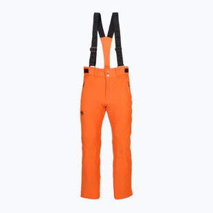 Men's ski trousers Descente Smooth mandarin orange