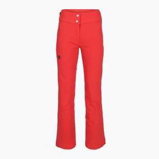 Women's ski trousers Descente Insulated electric red