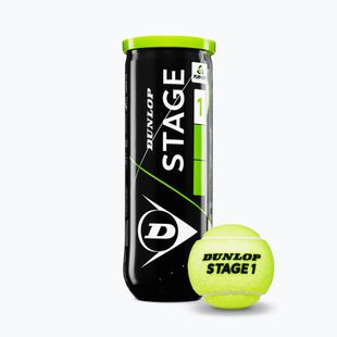 Dunlop Stage 1 children's tennis balls 3 pcs green 601338