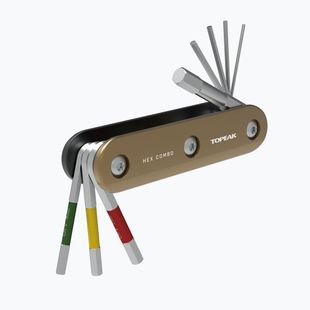 Topeak Hex Combo bike spanner brown T-TT2558