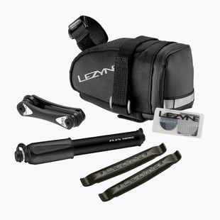 Under-saddle bike bag + repair kit Lezyne M-Caddy - Sport Kit 0.5 l black/black