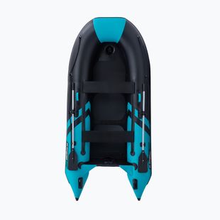 4-person inflatable boat Gladiator B330 AD black/turquoise