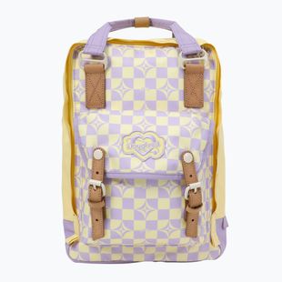 Doughnut Macaroon Kaleido Series 16 l buttery checked city backpack