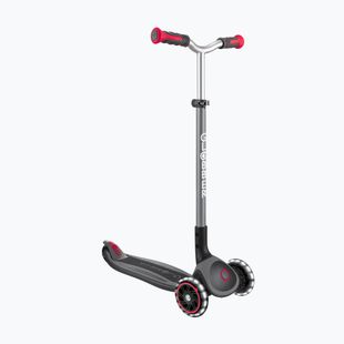 Globber Master Lights black/red children's tricycle scooter