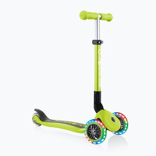 Globber Junior Foldable Lights children's tricycle lime green