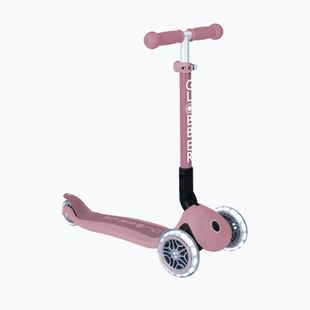 Globber Junior Foldable Lights Eco berry children's tricycle scooter