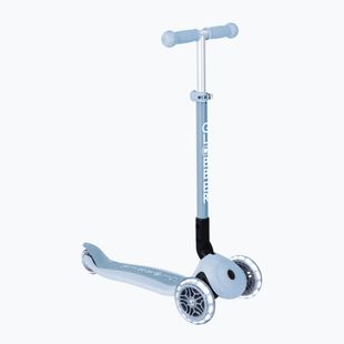 Children's three-wheeled scooter Globber Junior Primo Foldable Lights Eco blueberry
