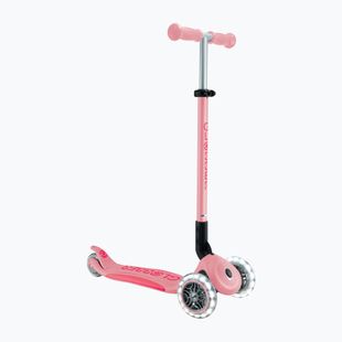 Globber Primo Foldable Plus Lights children's tricycle pastel pink