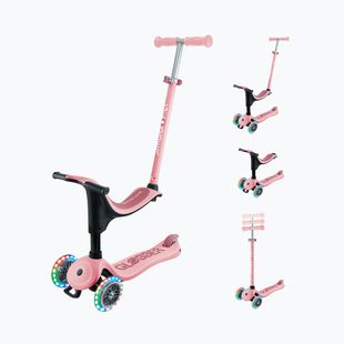 Globber Go.Up Sporty Lights children's tricycle pastel pink