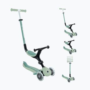 Children's three-wheeled scooter Globber Go.Up Active Ecologic Lights pistachio