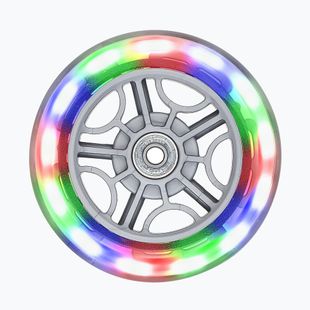 Scooter wheels Globber LED 121mm ABEC-9 2 pcs. LED multicolour