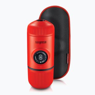 Wacaco Nanopresso portable coffee machine 80 ml + case lava red