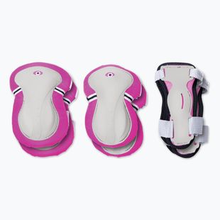 Globber Protective deep pink children's protector set