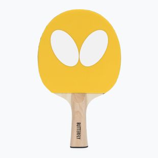 Table tennis racket Butterfly Logo yellow