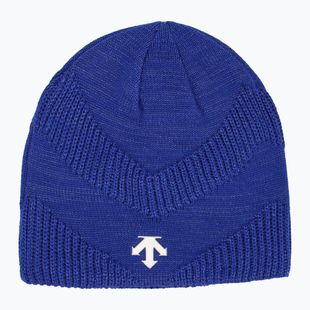 Descente winter beanie Descente Logo nebula blue