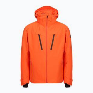 Men's Descente Angular Line ski jacket mandarin orange