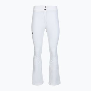 Women's ski trousers Descente Bonded Stretch super white