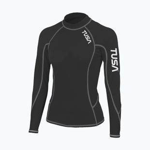 Women's swim longsleeve TUSA Black rashguard
