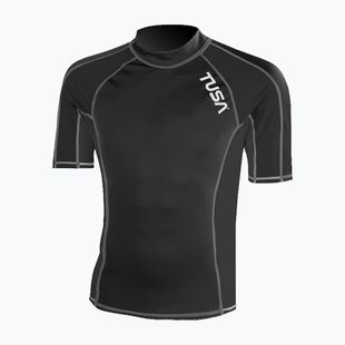 Men's swim top TUSA Black rashguard