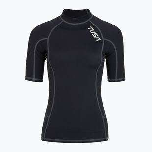 Women's swim top TUSA Black rashguard