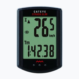 Bicycle counter CatEye Starda Slim CC-RD310W black