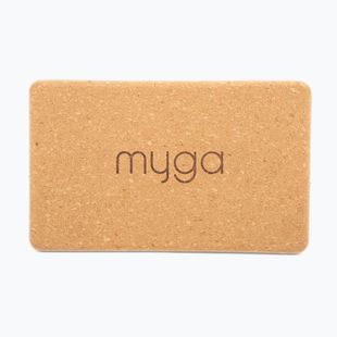 Yoga block Myga Cork Block brown