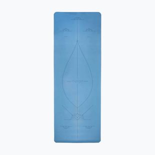 Yoga mat Myga Alignment XL 6 mm blue
