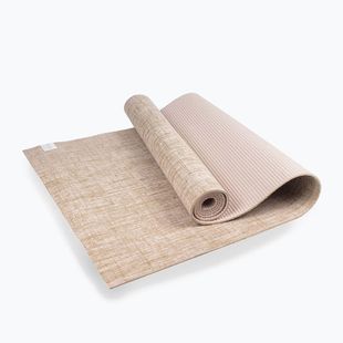 Yoga mat Myga Jute 5 mm beige