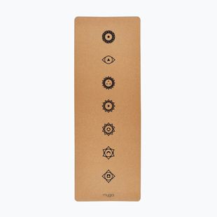 Yoga mat Myga Chakra XL 6 mm brown