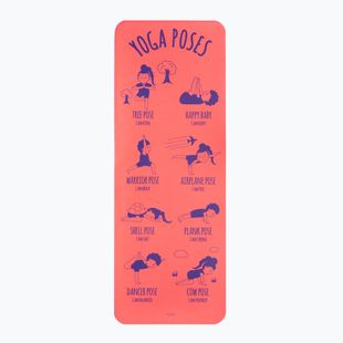 Yoga mat Myga Pose 3 mm red