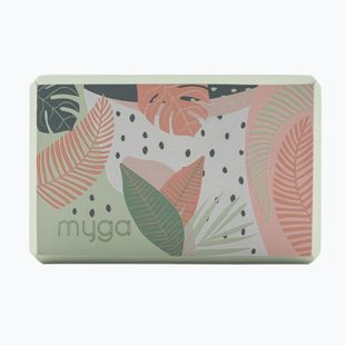 Yoga block Myga Foam Block green