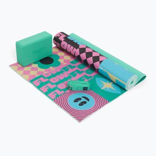 Yoga set Myga Spirit Yoga Set mat + block + turquoise strap